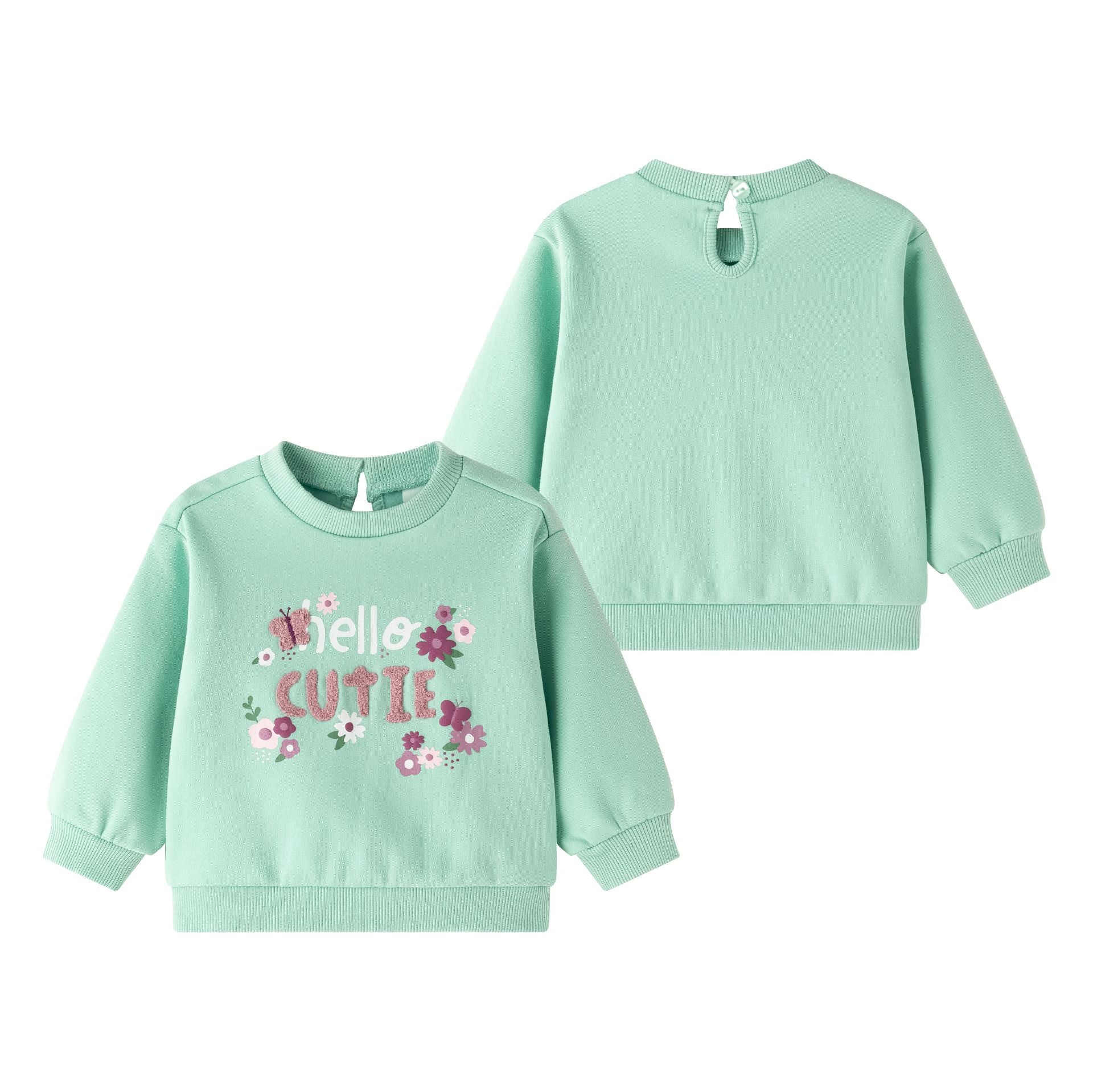 Sudadera niña bebé hello