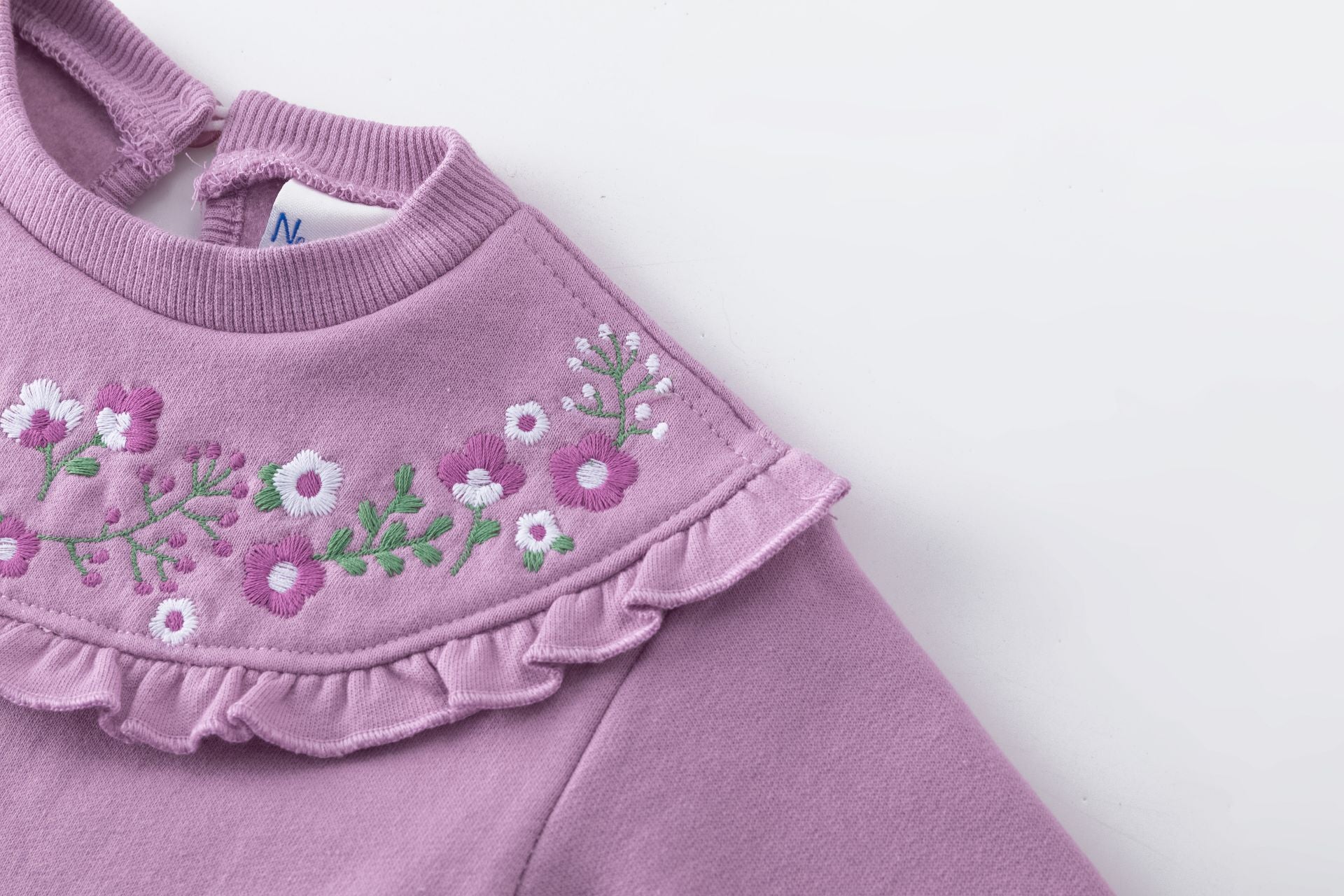 Sudadera bordado floral