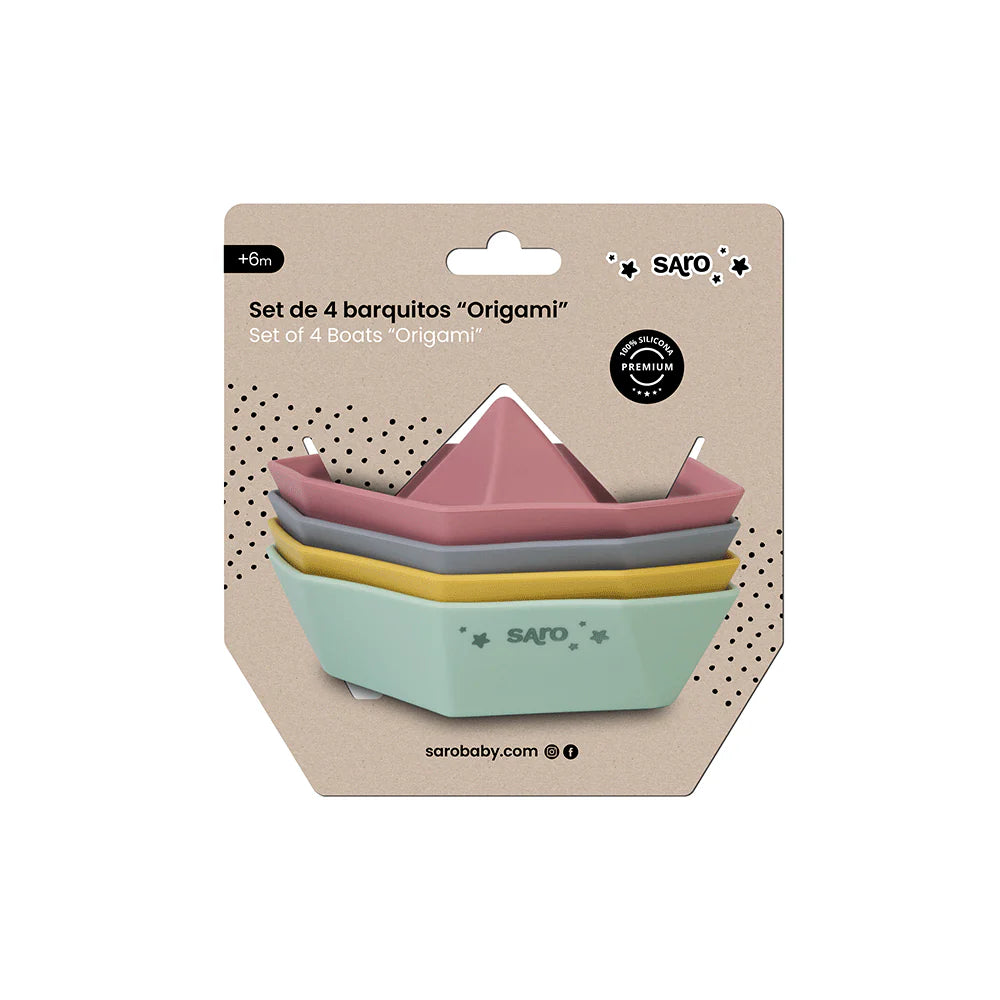 Set de barquitos "Origami" 4 unidades