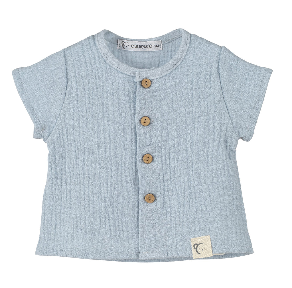 Camiseta y pololo Azul