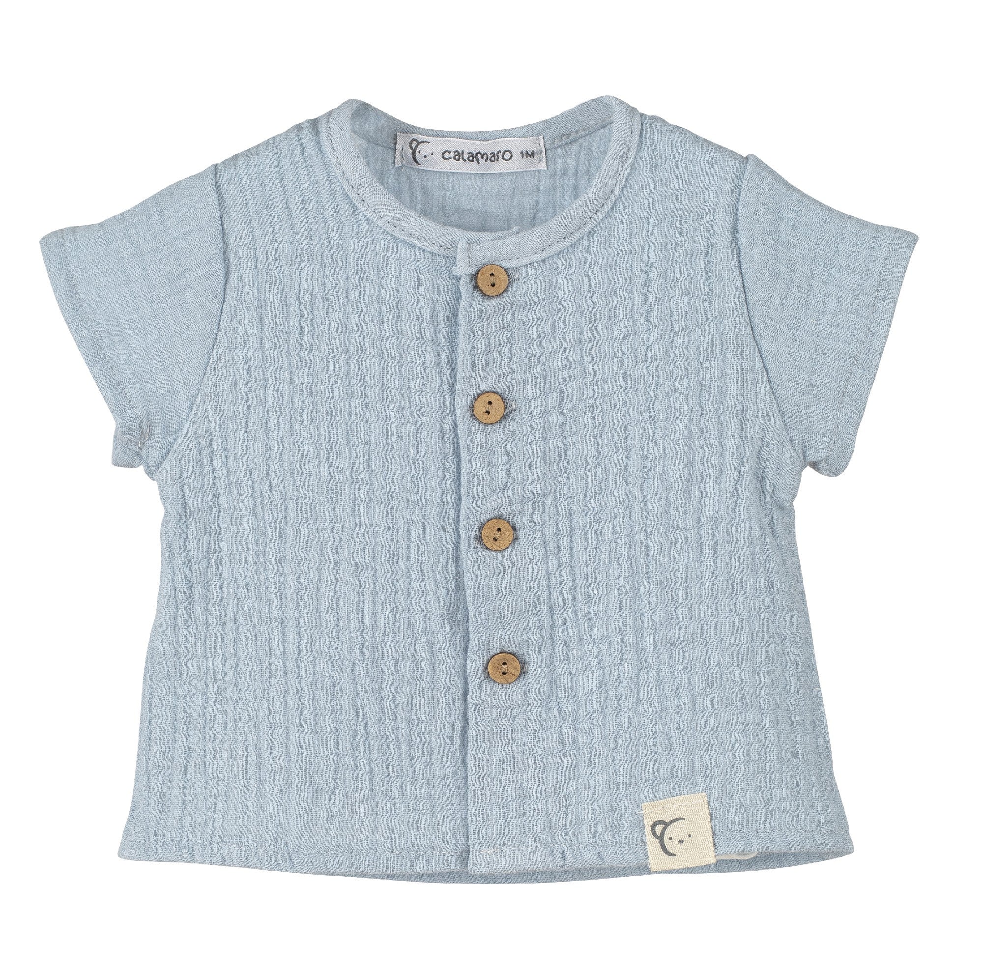 Camiseta y pololo Azul