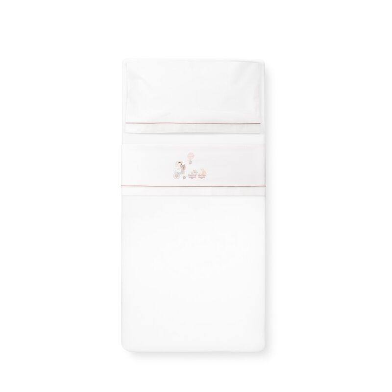 Juego de sabanas "interbaby" ROSA
